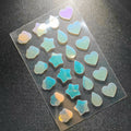 Hysent Hot Sales Dazzling Holographic Hydrocolloid Acne Patches Colorful Laser Holographic Cover for Acne Pimple Patches