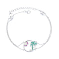 Coconut Palm Bracelet Hawaiian Color Bracelet
