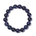 Popular 8mm Crystal White Howlite Natural round Beads Dark Blue Bracelet with Trendy Style