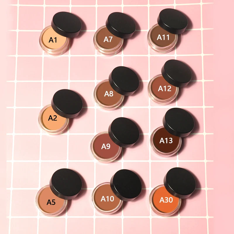 Private Label Vegan Cream Make up Cosmetic Concealer Waterproof 21 Colors Long Lasting Custom Logo Concealer