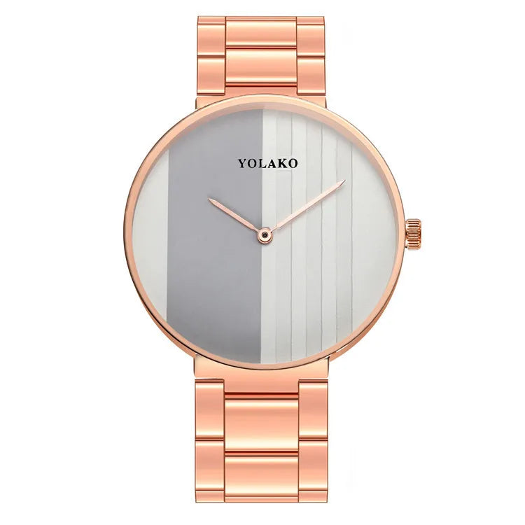 Wholesale Custom LOGO Luxury  Fashion Wristwatch Stainless Steel Vado Quartz Watch for Men