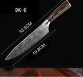 Luxury Ultra Sharp High Carbon Steel Laser Pattern Japanese Knives Kitchenware Knife  Handicraft