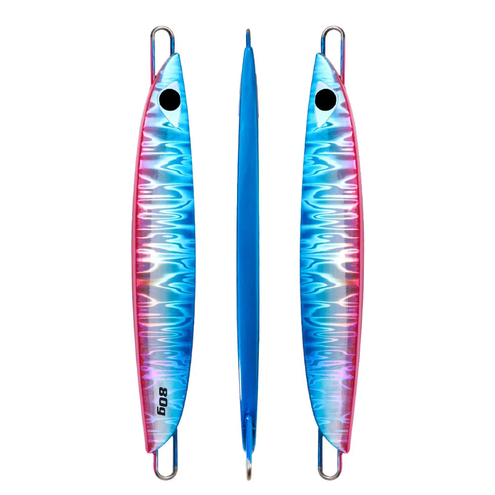 Saltwater Fishing Lure 40g 60g 80g Pesca Metal Jigs Jigging Lure  Slow Falling Jigs Fishing  Lures Saltwater Bait Lead Fish