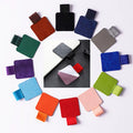 High Quality Lightweight Modern Self-Adhesive Square PU Leather Rubber Pen Holder Custom Logo Promotional Multi-Use Calendar