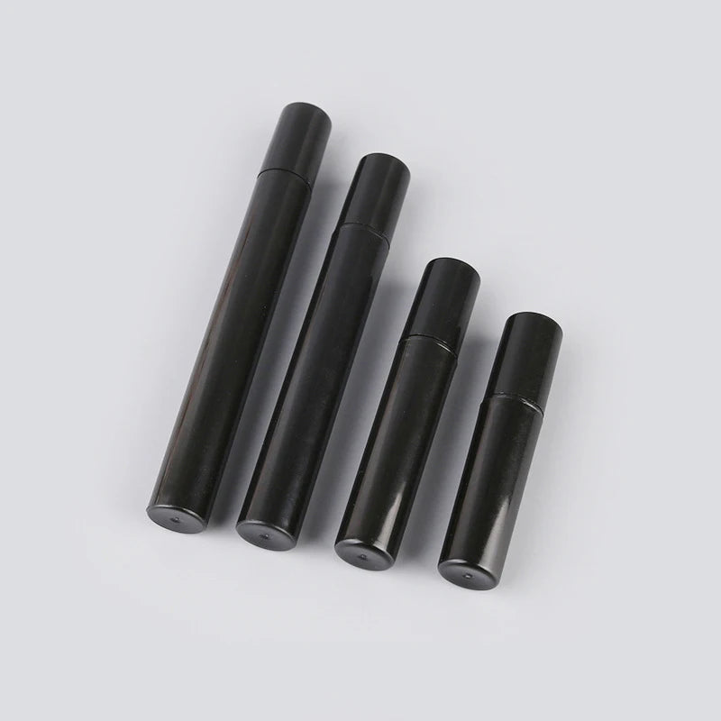 Empty 2ml 3ml 4ml 5ml  Black Travel Size Small Pen Perfume Tester PP Plastic Spray Bottle
