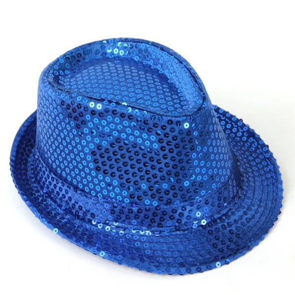 Promotion Paper Sequin Bucket Hat Party Cap with Glittering Touch