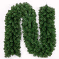 Christmas Decoration Supplies Rattan Home Decor Premium PVC Artificial Green Christmas Tree Garland