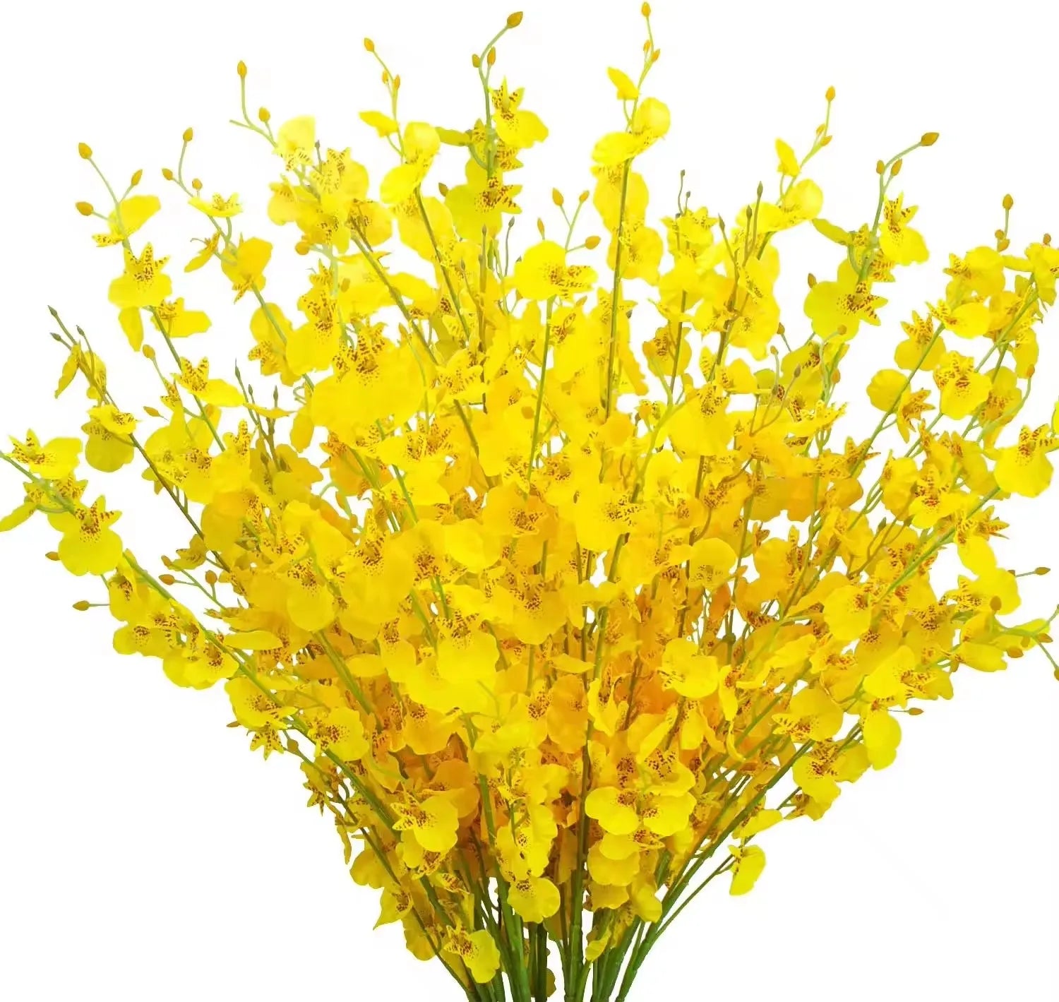 Artificial Silk Dancing Lady Orchids 96cm Long Stem Flowers Bulk Home Wedding Party Graduation Christmas Indoor Outdoor