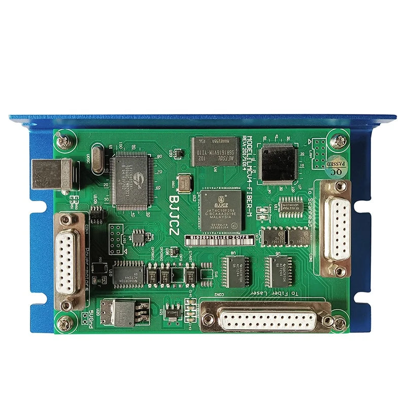 JCZ Control Card for Fiber Laser Marking Machine LMCV4-FIBER-M 3-axis Fiber Laser Controller Support Extended Axis and Rotation