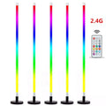 New Design Wireless Portable Dimmable 2700-6500K Rechargeable RGBW Tube Light Rgb Studio Shooting Video Work Light
