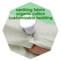 Grounding Pillowcases Silver Fiber Woven Earthing Bed Sheets Grounding Fabric