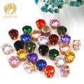 Wholesale Price Round Shape Glass Zircon Rhinestones for Jewelry Making MegaBDM