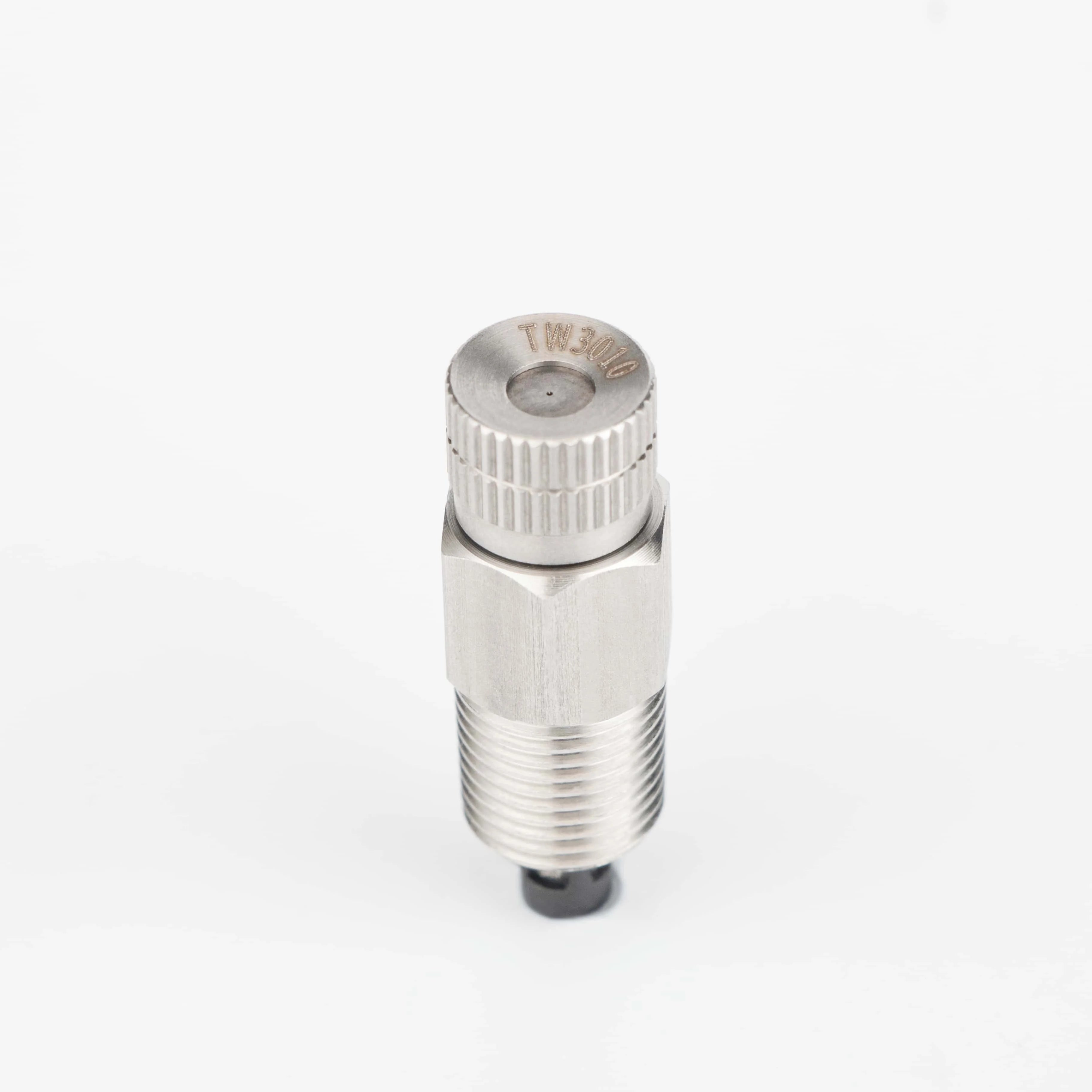 1/8" Nickel Plated Brass High Pressure Two Section Atomizing Filter Screen Nozzle Fog Water Cooling Mist Spray Nozzle