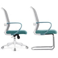 Modern Swivel Office Chair with Mesh Design Cheap Revolving Bureau Sillas for Guest Manager Comfortable Chaise De Para Oficina
