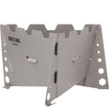 Titanium Folding Pot Stand with Tray Ultralight Pocket Stove Multi-Fuel Solid Fuel and Alcohol Stove Chinese Products