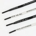 Manufacture Custom Printing logo Flat Draw Cord Hoodie String