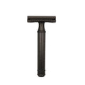ENMU Beauty Pure Copper Alloy Men's Reusable Shaving Manual DE Safety Razor with Stainless Steel Blades Classic 3-Piece Design