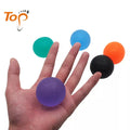 TPR Gel Round Egg Shape Exercise Finger Hands Exercise Stress Relief Massage Balls Hand Grips