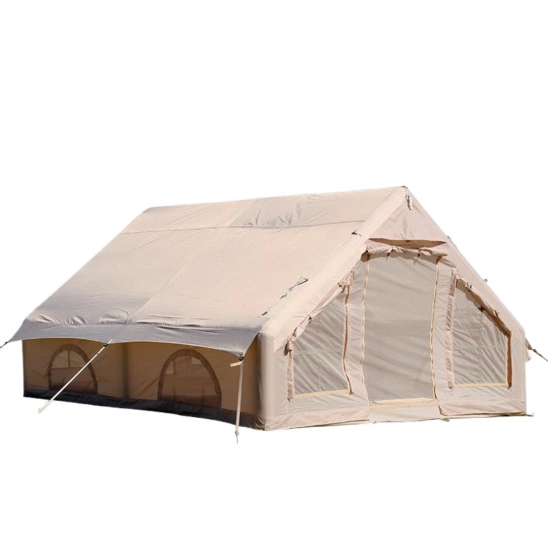 Easy Setup 6-8 Persons 12 Square Oxford Fabric Waterproof Inflatable Outdoor Camping Party Air House Tent