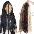 36 Inch 170g Butterfly Locs  Crochet Hair Faux Locs Crochet Braids Hair Pre Looped Butterfly Locs