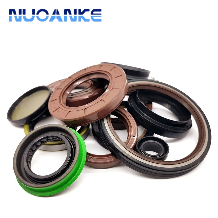 Good Performance Rotary Shaft Lip Seal Rubber NBR FKM Silicone Skeleton Oilseal TC TB TA Grease Seal Double Lip TC Oil Seal