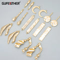 MD69 High Quality Jewelry Accessories 18k Gold Rhodium Plated Copper Nickel Free DIY Pendants and Findings Charming 6pcs/Lot