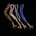 Wholesale Handmade Tassel Islamic Rosary Prayer Beads  Muslim Crystal  Women Jewelry
