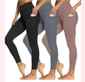 Wholesale High Waisted Sports Workout Yoga Pants Tummy Control Women Spandex Activewear Leggings for Women With Pockets