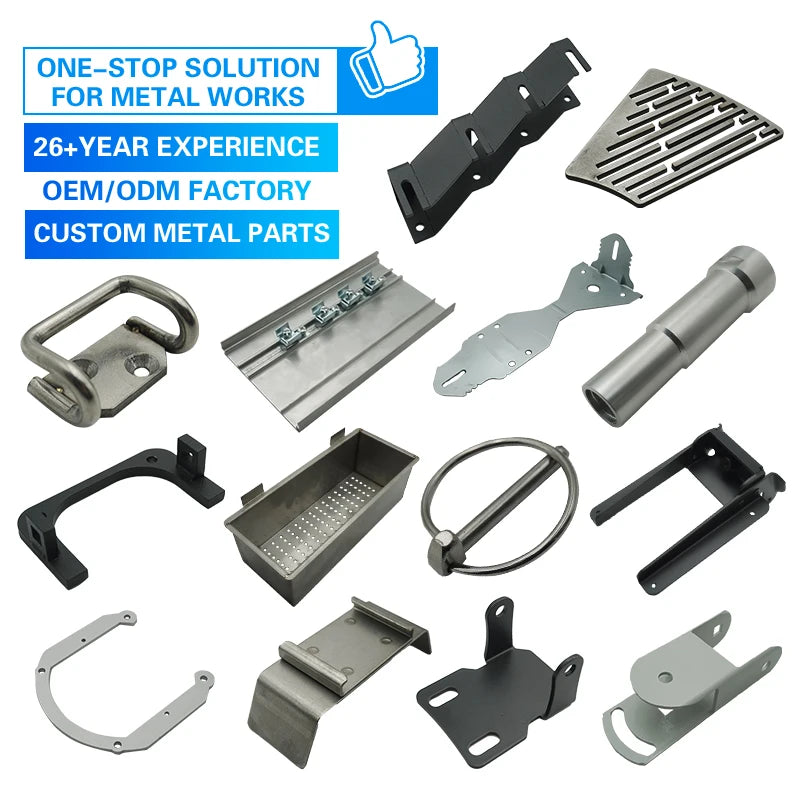 OEM Stainless Steel Galvanized Stamping Bending Powder Coating Service Sheet Metal Fabrication