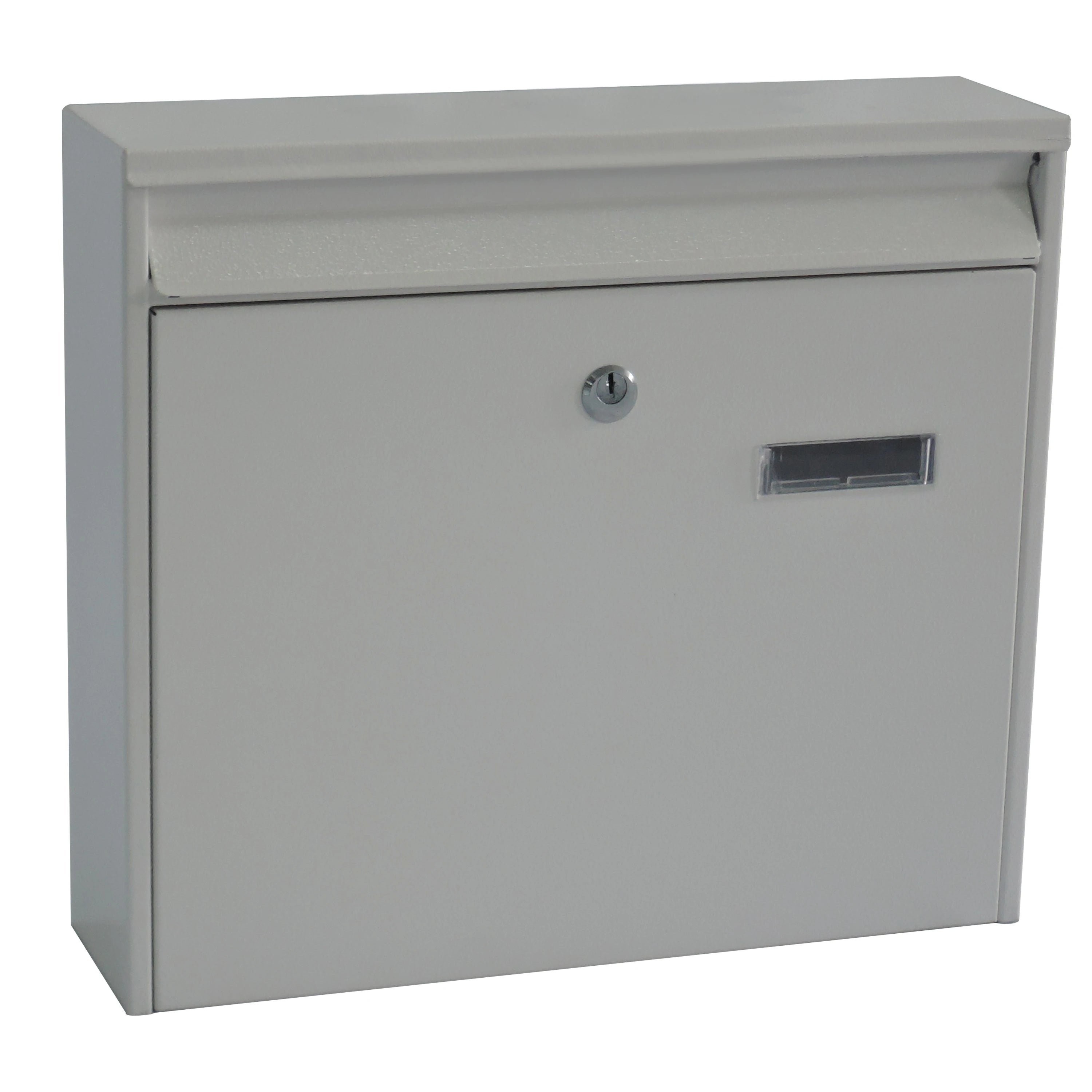 Top Equipped with Observation Room Large Capacity Anti-Theft Metal Galvanized Wall Mounted Household Mailbox