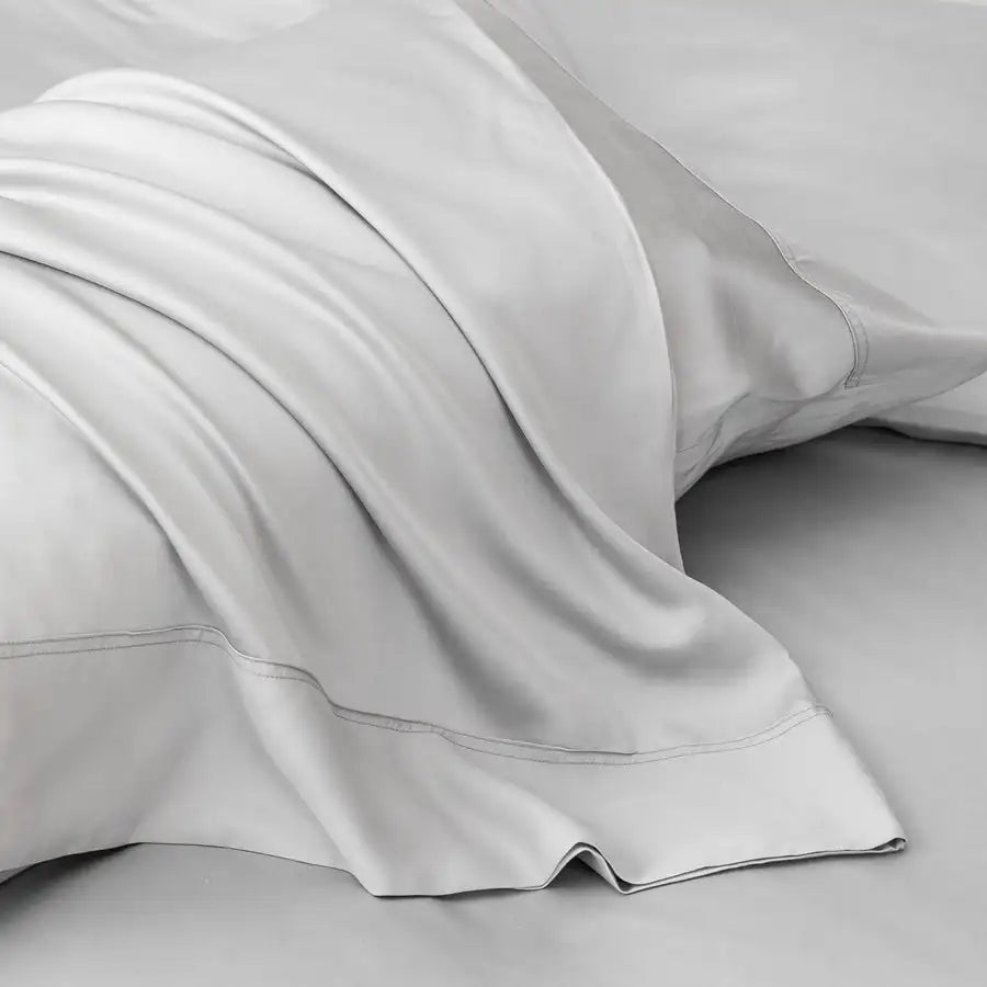 Luxury Organic Bamboo Sateen 300 Thread Count Eco-Friendly 4-Piece Bed Sheet Set Wholesale