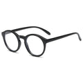 Ready to Ship Spring Hinge Tortoise Shell Round Plastic Anti Blue Light Blocking Filter Glasses for Women