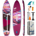 E-SUP 350 Unisex All-Around Inflatable Stand up Paddle Board (PVC/EVA Material) Beginner-Friendly Lakes & Rivers SUP for Family
