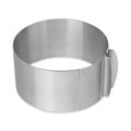 Adjustable Round Stainless Steel 6 to 12 Inch Cake Mold Cake Baking Supplies Adjustable Cake Ring Stainless Steel