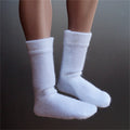 1/6 Scale Soldier White Sports Socks Model for 12" Male&Female Figure Doll