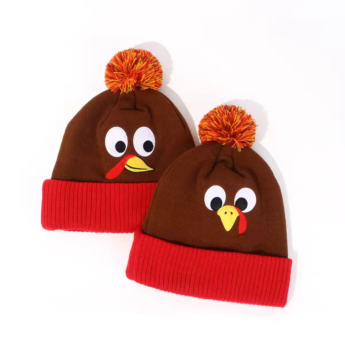 Custom Jacquard Knitted 100% Acrylic Winter Beanie Skull Dots Bows Characters Plaid Patterns Cartoon Digital Beach Business