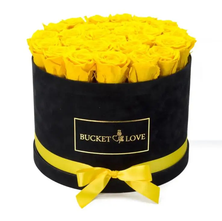 Luxury Cylinder Box Custom Elegant Rose Flower Packaging Gift Round Flower Box