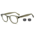 Designer High-quality Transparent TAC Acetate Polarized Colorful Men Women Clip on Sunglasses