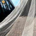 118" Width 300cm Shiny Tulle Fabric 100%Polyester Veil Tulle Net Glimmer Mesh Fabric Sparkle Transparent Tulle Fabric
