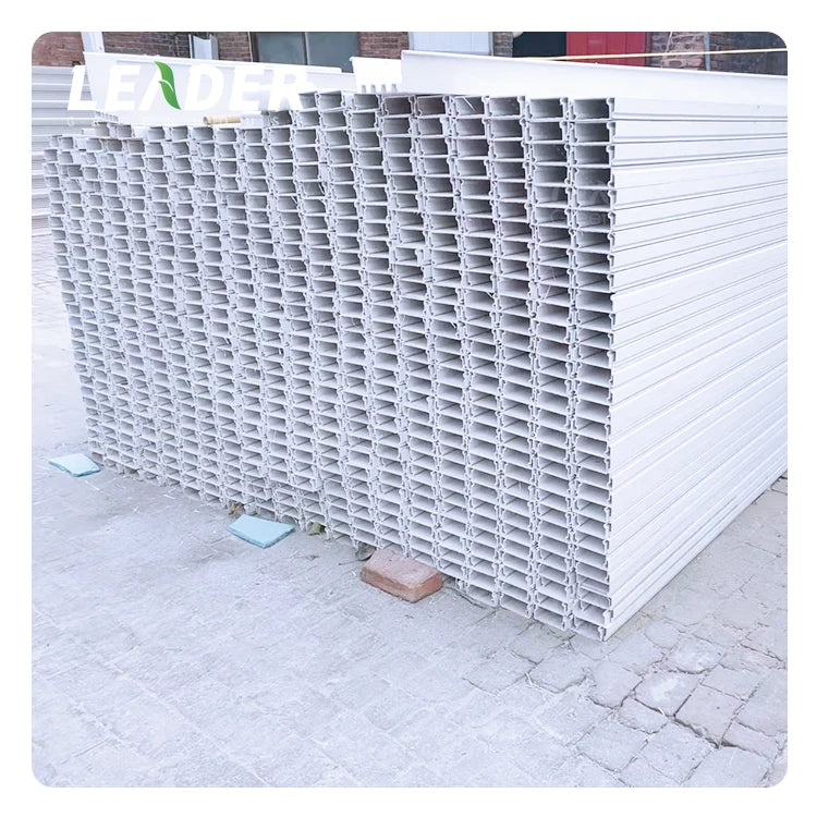 Multi Span Greenhouse PVC Food Grade NFT System Hydroponic Channel Plastic Tubes