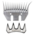 Sheep Hair Clippers Curved Blade 13 Teeth Curved Head Goat Wool Shearing Machine Steel Combs for Sheep Lamb Goat