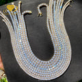 Real Pass Diamond Tester Tennis Bracelet Necklace 3-5mm Iced Out Shiny Fashion 925 Silver Gold Plated Vvs Moissanite Chain