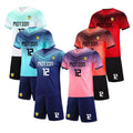 2024 Bulk Football Suppliers White Color Soccer Uniform Team Jersey Full Soccer Uniforms for Men
