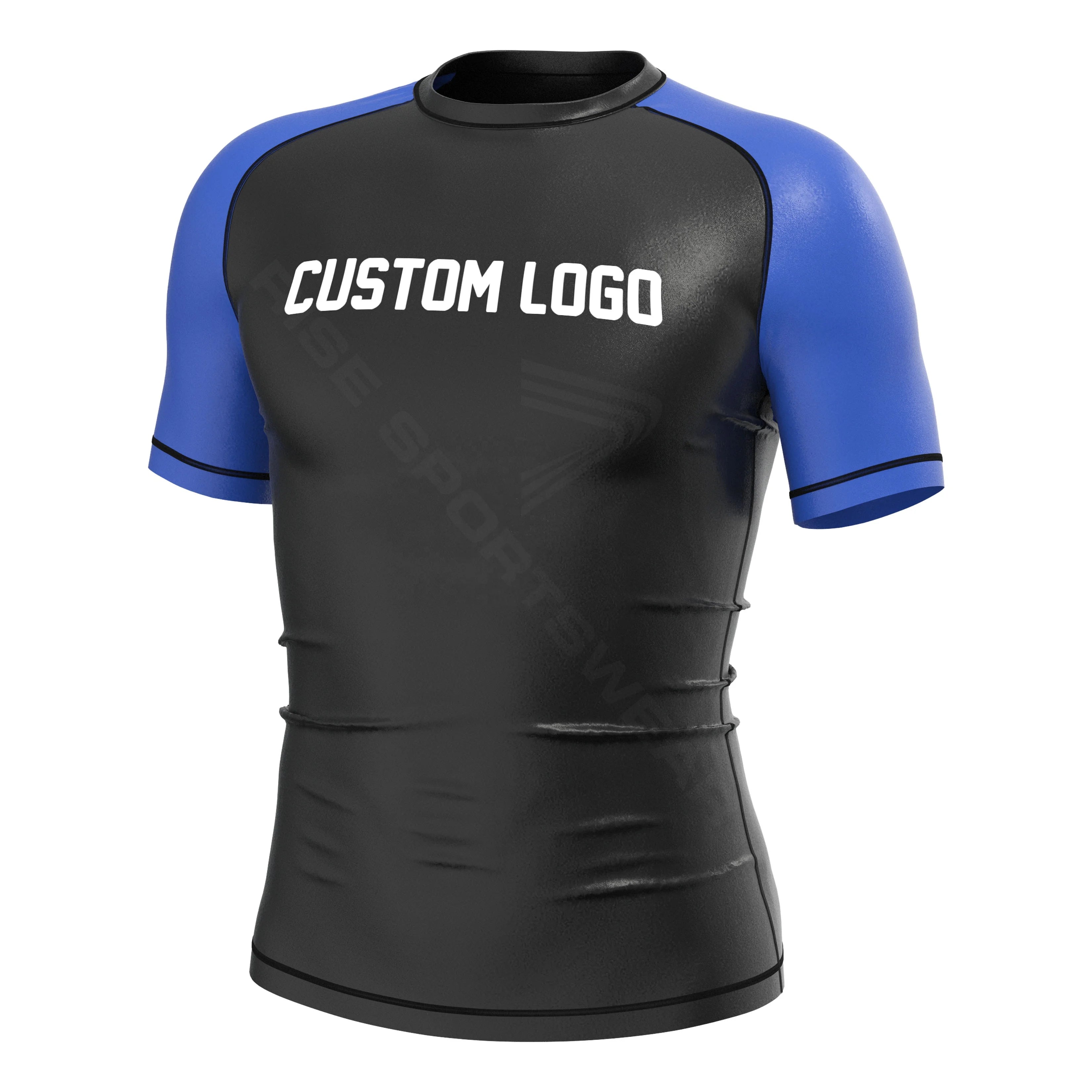 No Gi Short Sleeve MMA BJJ Compression Shirt Base Layer Durable and 4 Way Stretchy Fabric Made for Combat Wear