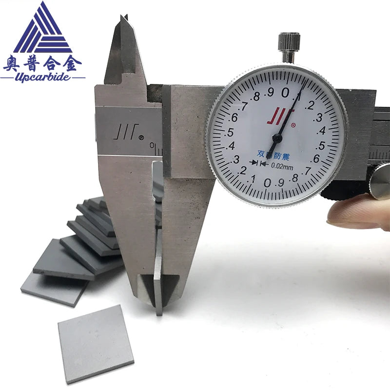 YG6X Tungsten Carbide Plate / Carbide Block Size 22*22*2mm