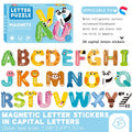 Spelling Learning Game Fridge Whiteboard ABC Magnets Letters Animal Magnet Alphabet Letters for Kids