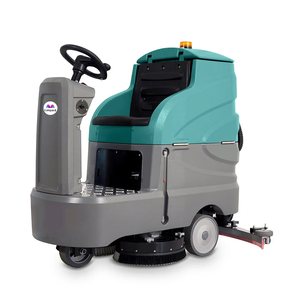 Epoxy Floor Wash Machine and Dryer Automatic Floor Scrubber Machine Industrial