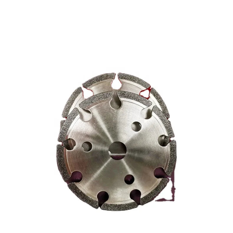 YOSEN OEM CBN Electroplated Diamond Abrasive Disc 5 Inch for Chainsaw Band Saw Blade and Profile Grinding