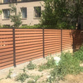 Linyuanwai Wpc Boards Fencing Easy Install Privacy Garden Decking Wpc Fence Panels