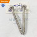SS304 Long Construction Screw Wafer Head Star Torx Round Chipboard Construction Wood Screw